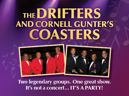 The Drifters and Cornell Gunter’s  Coasters