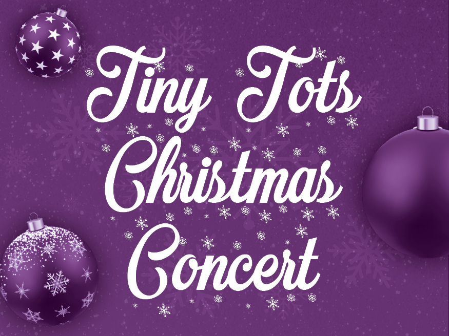 Tiny Tots Christmas Concert